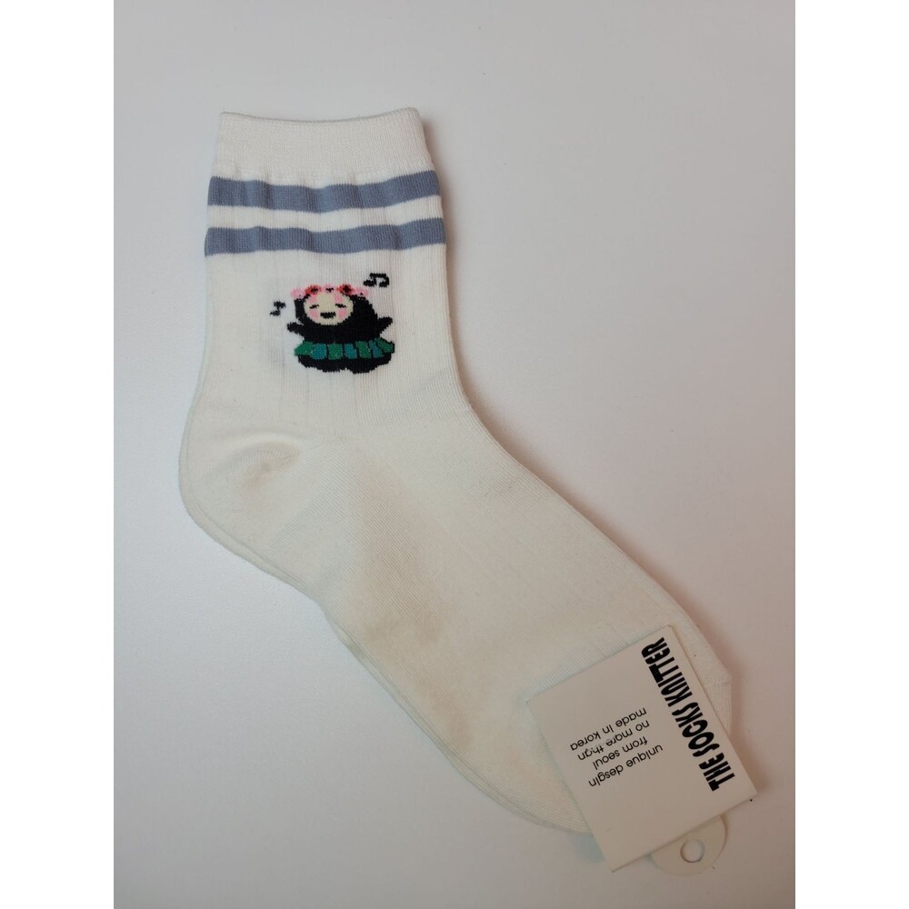 No face cute socks